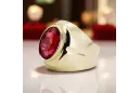 14K Yellow gold Ruby Ring Vintage vrc296y